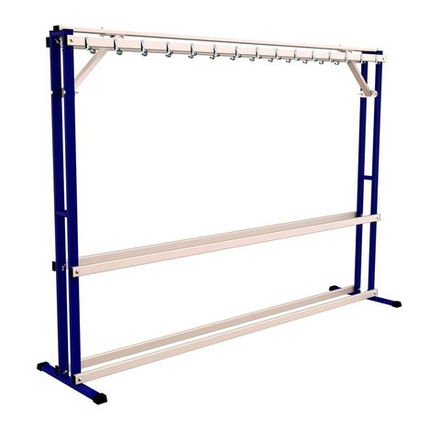 Стойка для беговых лыж (двухсторонняя на 30 пар) ZAVODSPORTA