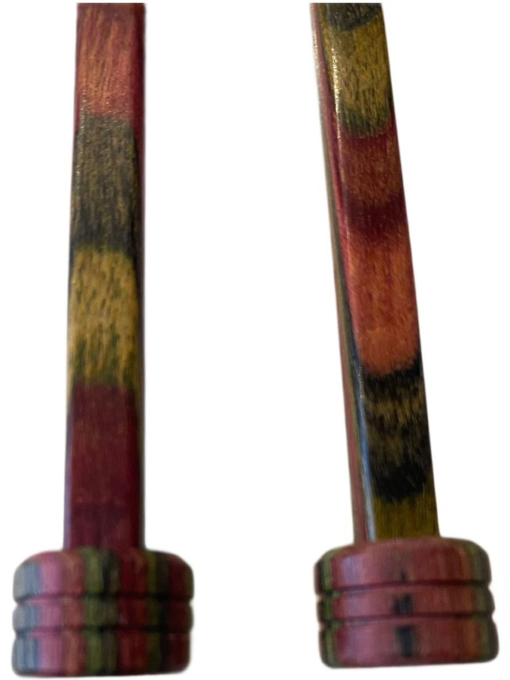 Спицы прямые кубики №7 (береза) 35см Франция