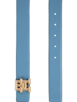 Кожаный двухсторонний ремень Tommy Hilfiger - черный(AW0AW16604)