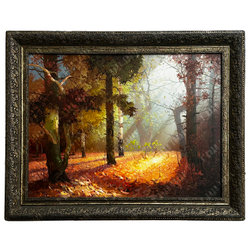 Быков В. А. (р. 1958 г.) Летние лучи. Холст, масло. Россия, 2020 г.