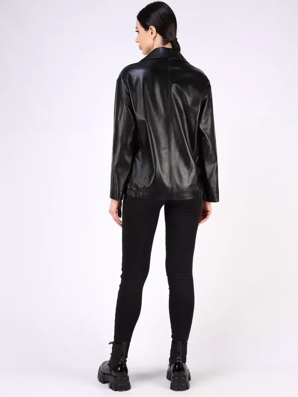 Кожаная куртка осень натуральная Турция