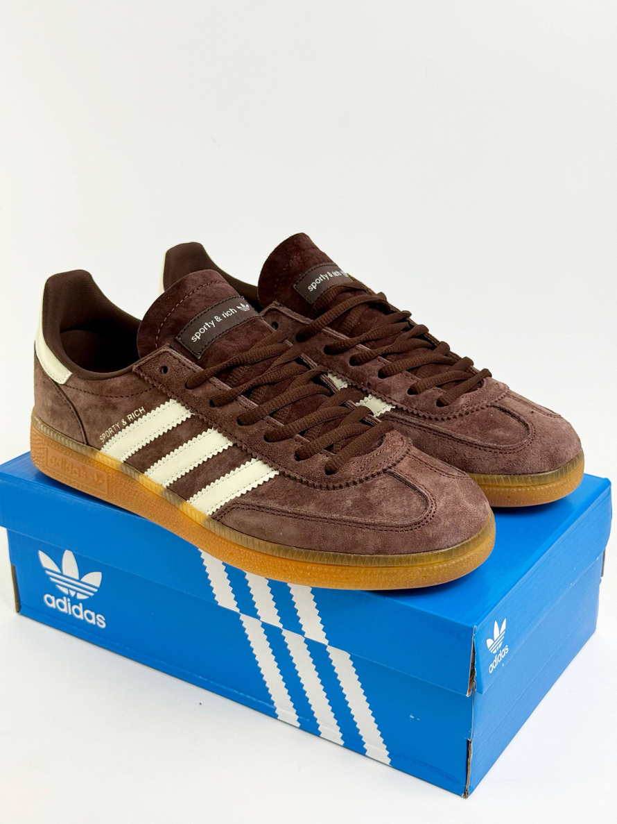Кроссовки Adidas Spezial Sporty Rich #B220 (кор.)