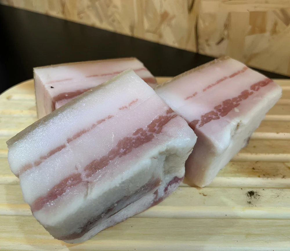 Сало соленое отборное "Михеевское" (Тамбов)