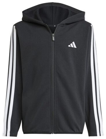 Костюм теннисный Adidas Kids 3-stripes French Terry - черный