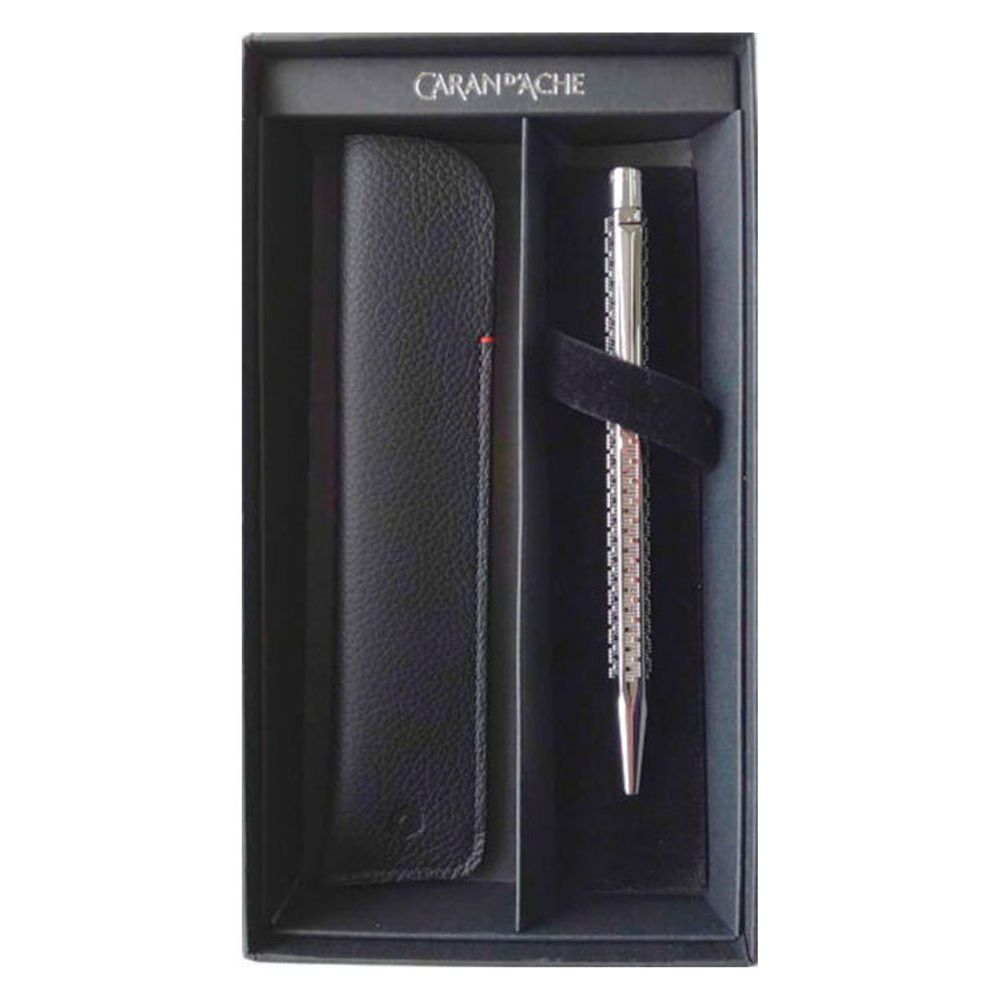 Подарочный набор Caran d'Ache Ecridor Freshers шариковая ручка и чехол (0890455-00920)