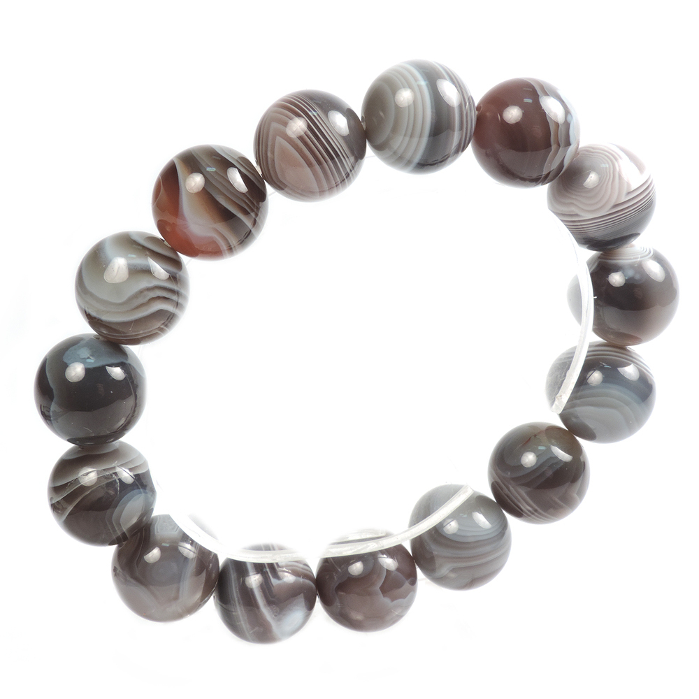 Браслет "Келли" агат Ботсвана