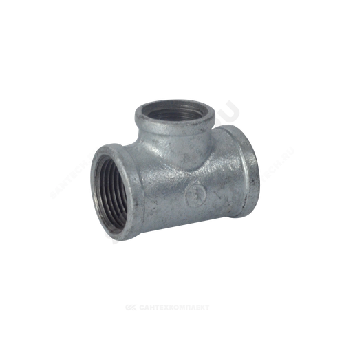 Тройник переходной чугун оц Ду 32х20 (1 1/4"х3/4") ВР/ВР Fittex PLUS