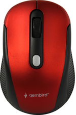 Gembird Wireless Optical Mouse &lt;MUSW-420-1 Red&gt;  (RTL)  USB 4btn+Roll