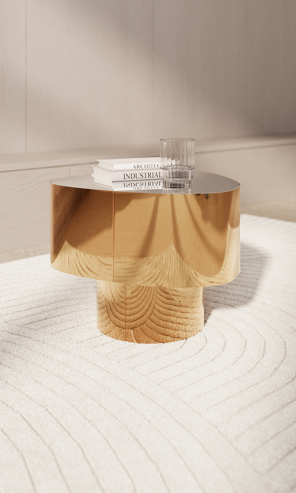 Стол Енисей 50 Золотой