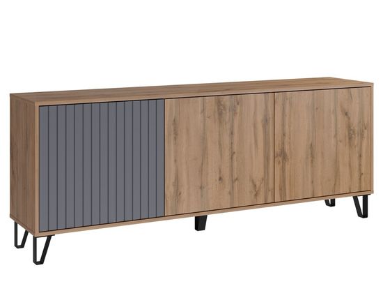 дуб вотан / графит софт