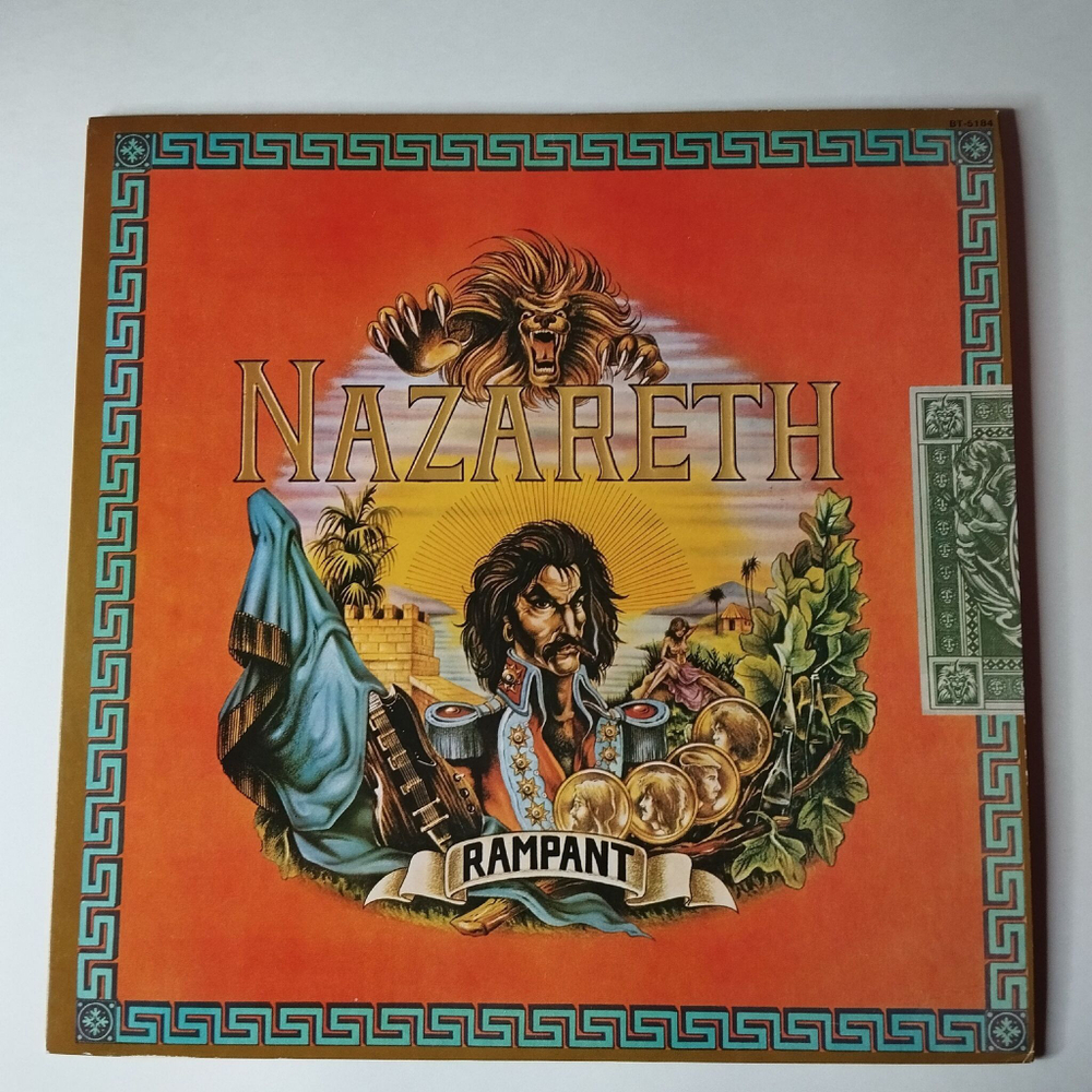 Винтажная виниловая пластинка LP Nazareth Rampant (Japan 1978) (No Obi) Shapes Of Thing BT-5184