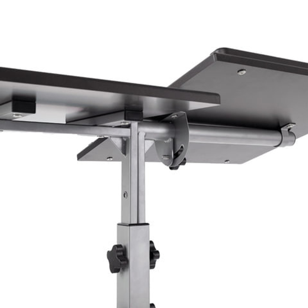 Подставка для проектора и ноутбука "2х3" (Польша) "Duo", передвижная, до 10 кг, регулировка высоты, ST011