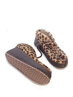 Ботинки меховые "Animal"