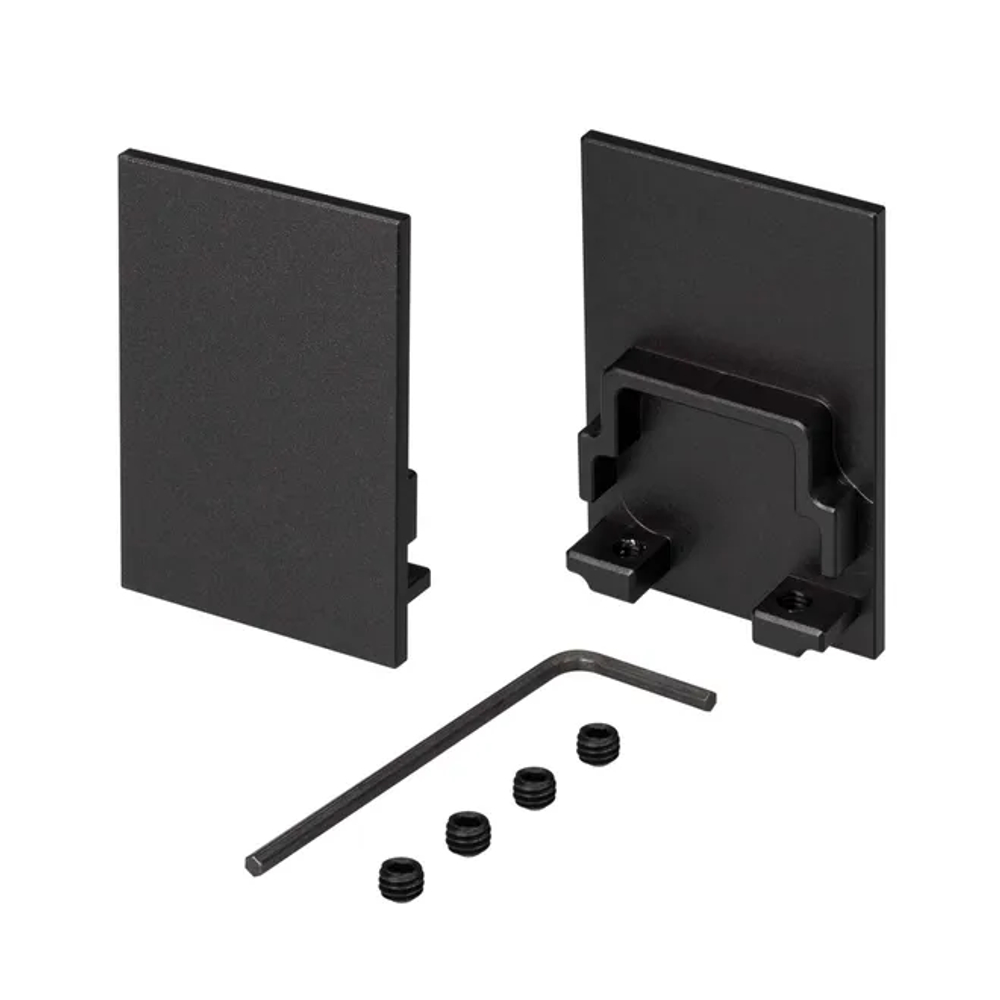 Заглушка SL-COMFORT-3551 BLACK глухая (Arlight, Металл) 031794