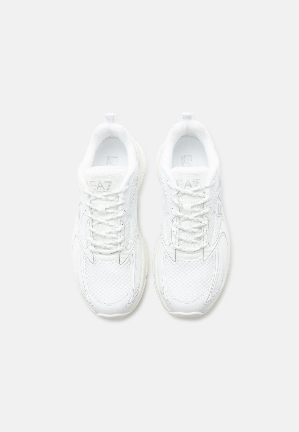EA7 Emporio Armani PREDATOR UNISEX - кроссовки на шнуровке - Белый