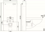 Инсталляция для унитаза ABBER AC0107MB