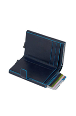 Картхолдер двойной Piquadro Blue Square/Blu notte