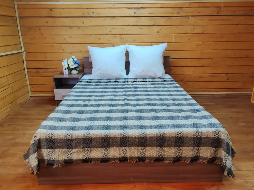 Плед, клетчатый, евро, 210х240 см, ПАН