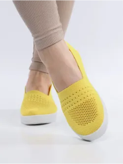 Мокасины летние текстильные