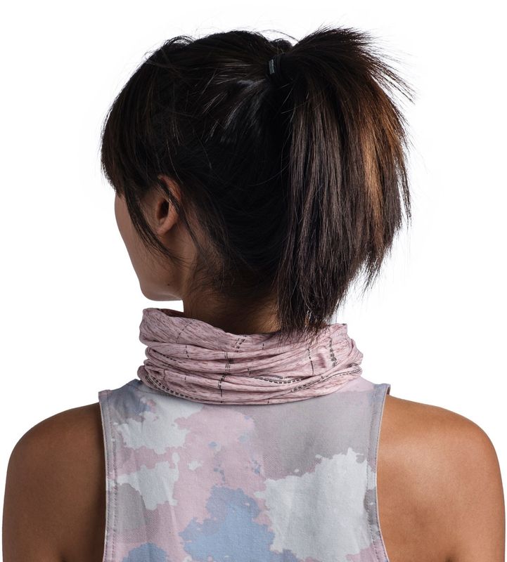 Бандана-труба Buff CoolNet UV+ Reflective Rose Pink Htr Фото 5