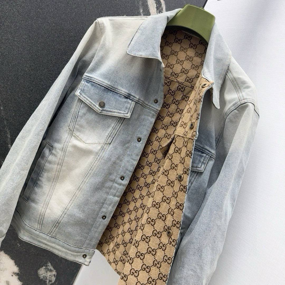 Двусторонняя джинсовка Gucci