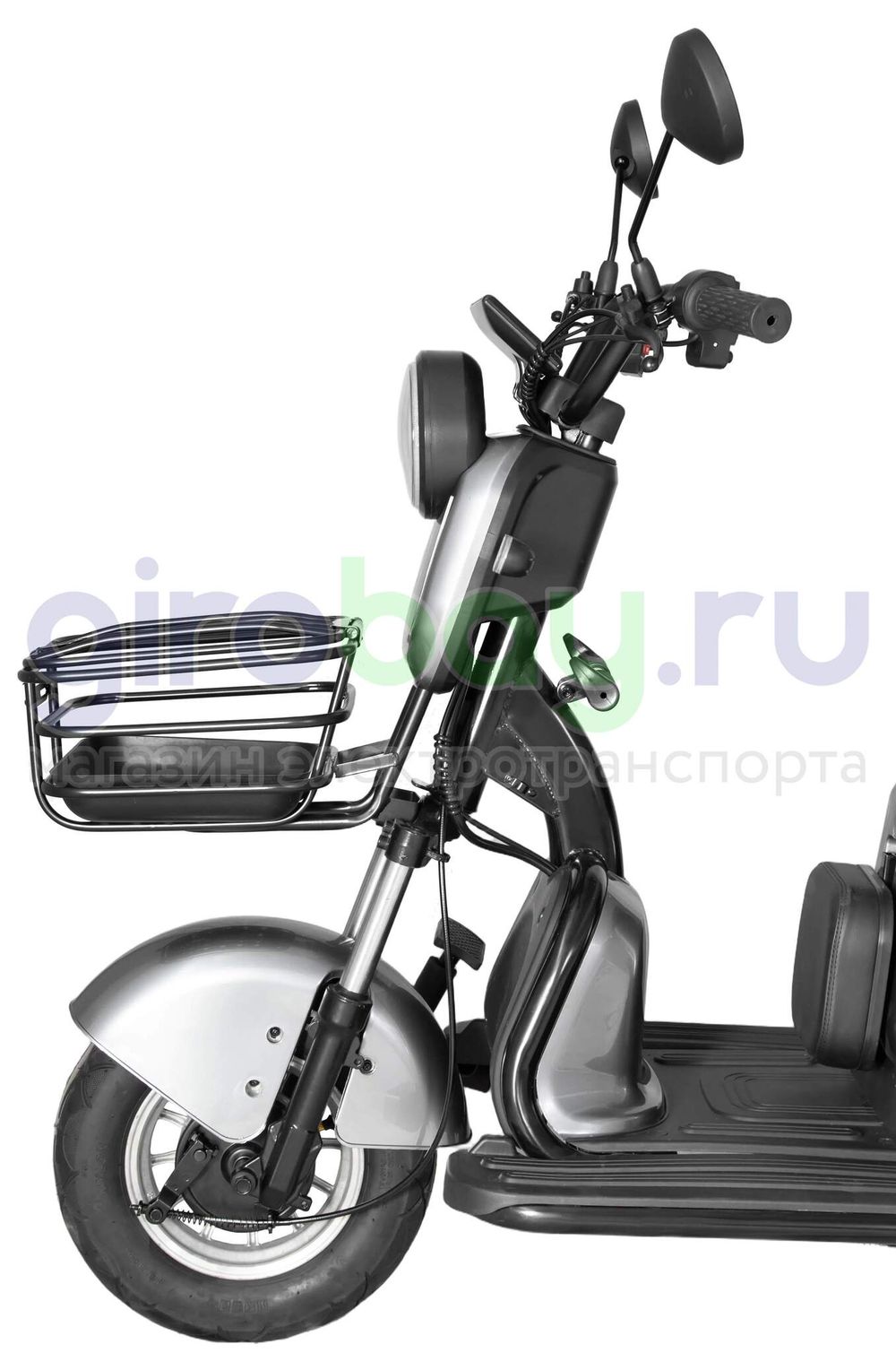 Электроскутер LS-CO KTX 1000W (60V/20Ah) - Серый фото №8