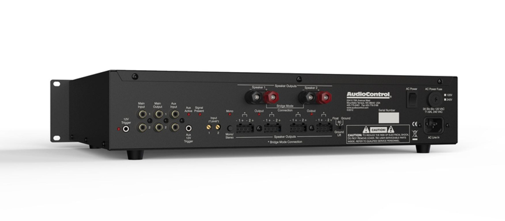 AudioControl Architect 215EQ — двухканальный стереофонический усилитель мощности с эквалайзером