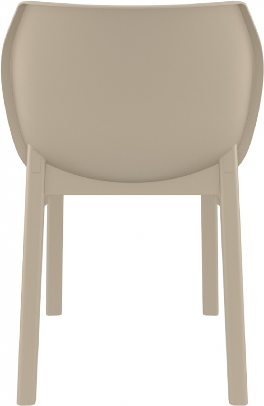 Стул пластиковый Siesta Contract Nora, бежевый