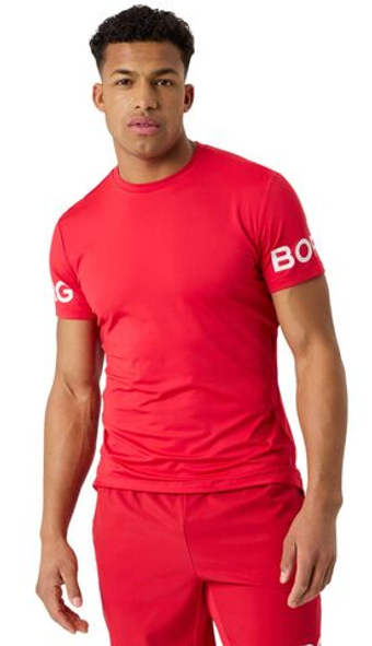 Мужская теннисная футболка Bjorn Borg T-Shirt - lychee