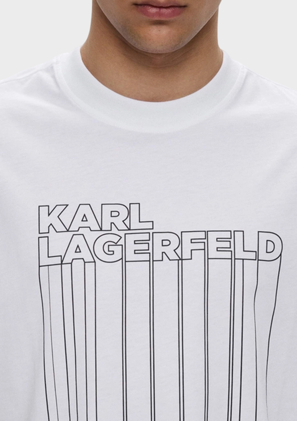 Футболка KARL LAGERFELD JEANS Reg Barcode Tee