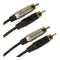 Quik Lok JUST-4RCA 2xRCA - 2xRCA 1m