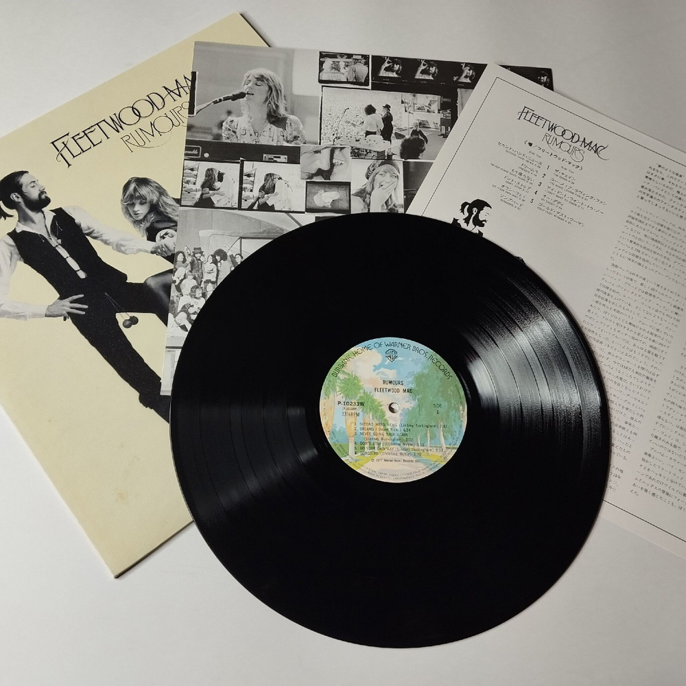Винтажная виниловая пластинка LP Fleetwood Mac Rumours (Japan 1977) (No Obi) Second Hand News