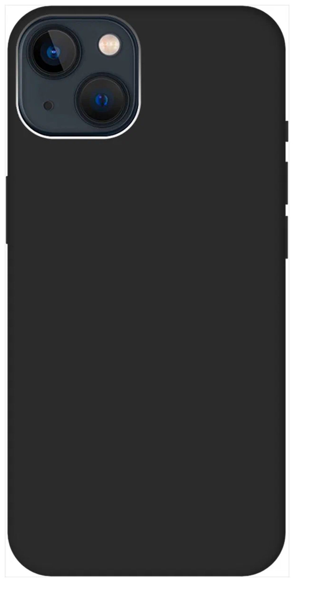 Накладка iPhone 14 Plus силикон черный