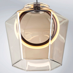 796113 Люстра CARAMELLO LED 6W 110LM КОФЕЙНЫЙ/КОНЬЯК 3000K