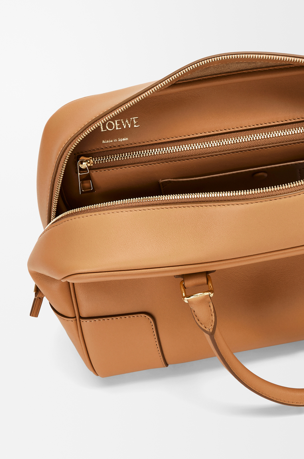 Loewe Сумка Amazona 28 из телячьей кожи наппа, светло-коричневый