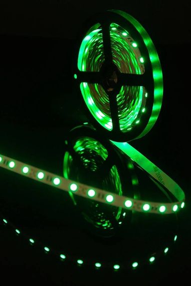Светодиодная лента SWG 14,4W/m 60Led/m 5050SMD зеленый 5M SWG560-12-14.4-G-М 009706