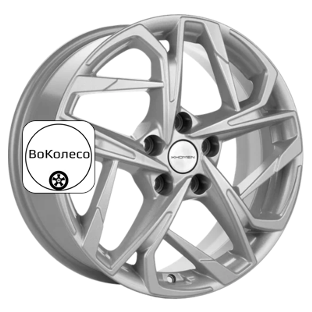 7x17/5x114,3 ET48 D56,1 KHW1716 (Forester) F-Silver Khomen Wheels