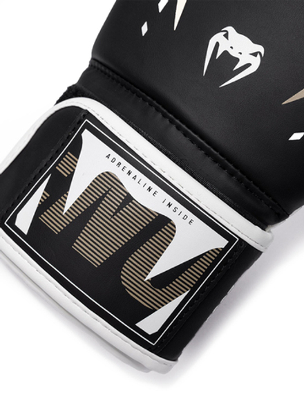Перчатки боксерские Venum Adrenaline Black/Sand