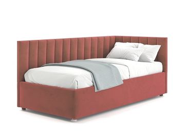 Кровать Negga Mellisa 180 Угловая ПРАВАЯ Velutto 55