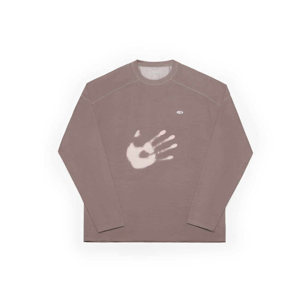 Лонгслив Nothomme Blue Monte Wool Temperature-Regulating Longsleeve "Fog Gray"