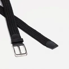 Ремень женский, ширина 3,5 см, пряжка металл, цвет чёрный