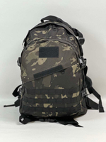 Рюкзак тактический Patriot 40 л Cordura 600D Черный мультикам