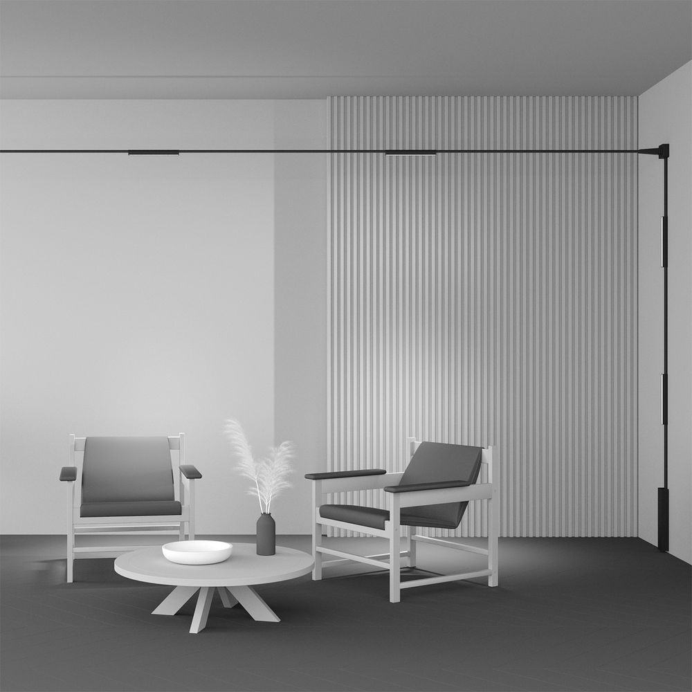 Трековый магнитный светодиодный светильник Maytoni Elasity   TR161-1-16W3K-B