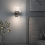 Настенный светодиодный светильник Eurosvet Vial 201053 LED черный