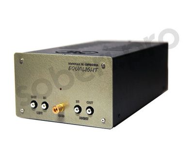 "EQUALIGHT" ламповый фонокорректор набор для сборки: собранная печатная плата, трансформатор и корпус