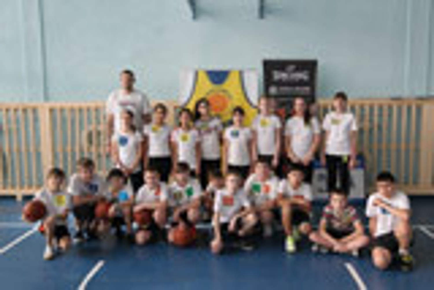 БК «Химки» провел урок баскетбола в рамках проекта One Team