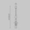Подвесной светильник Maytoni Monochrome MOD071PL-L8B3K3