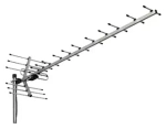 Антенна уличная DVB-T2 LOCUS МЕРИДИАН-12 TURBO L025.12 Ky-30Дб питание 5В алюминиевая