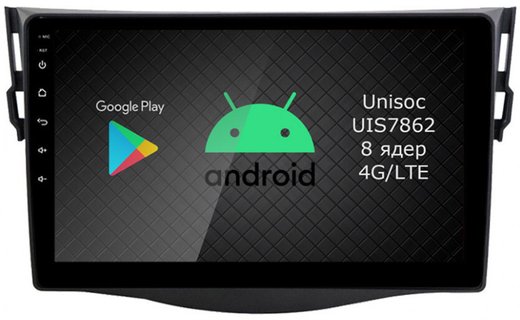 Магнитола для Toyota RAV4 30 2005-2012, Vanguard - Roximo RI-1140 Android 12, ТОП процессор, 8/128Гб, SIM-слот