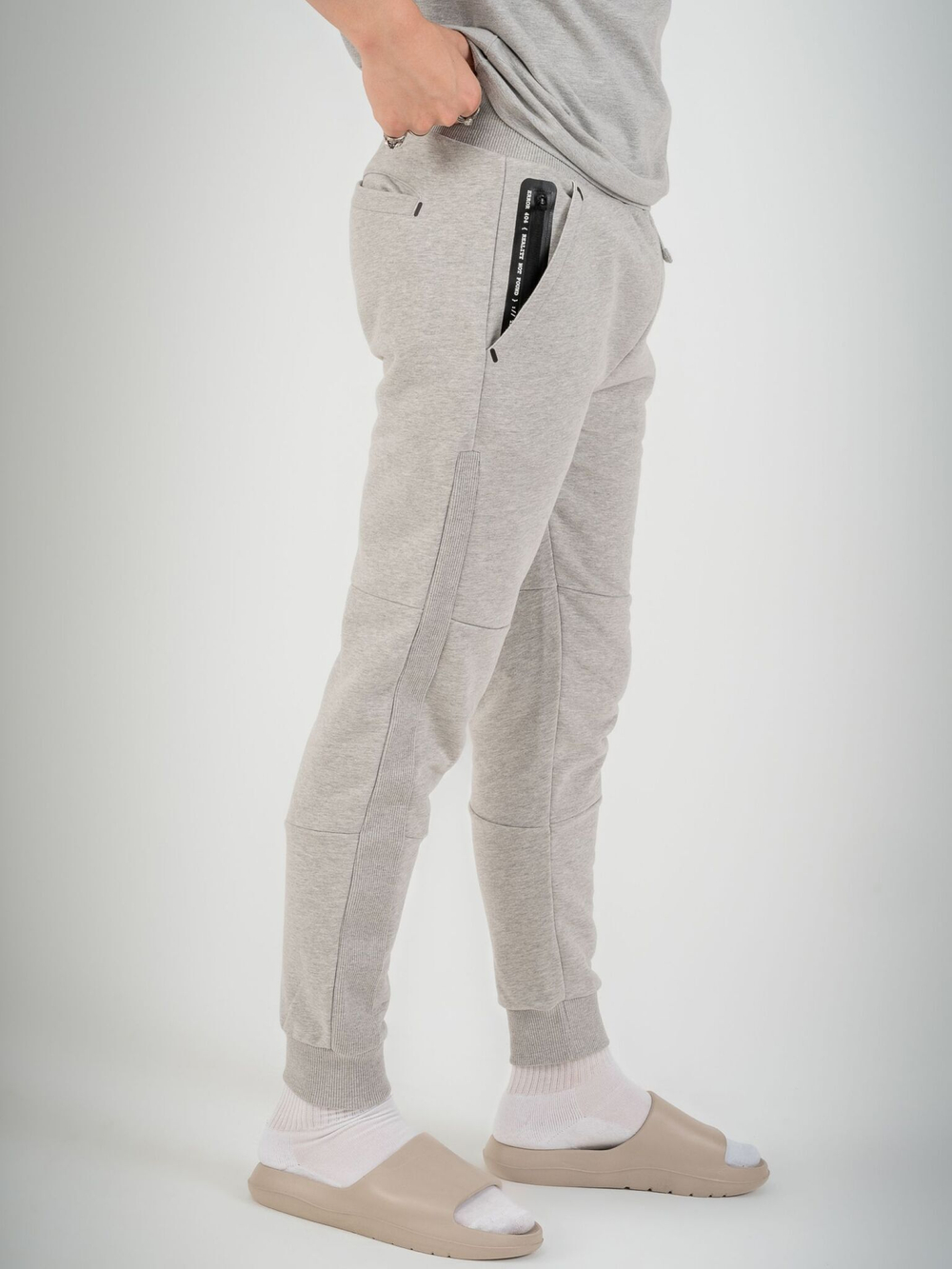 Спортивные штаны мужские ORIGINAL CREATOR, ERROR_404 JOGGERS, Серый